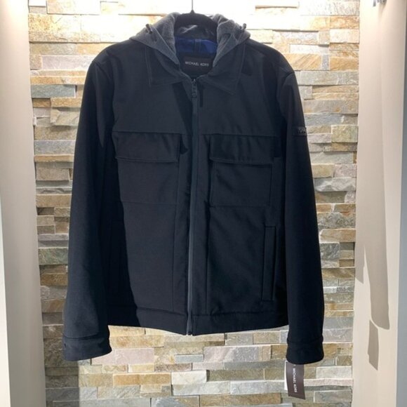 Michael Kors Men's Full Zip Warm Winter Jacket - Picture 2 of 7